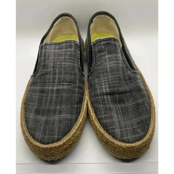 Original Penguin Espy Blue Linen Men's Slip-On Loafer Shoes Jute Espadrille 8.5 - Picture 2 of 15